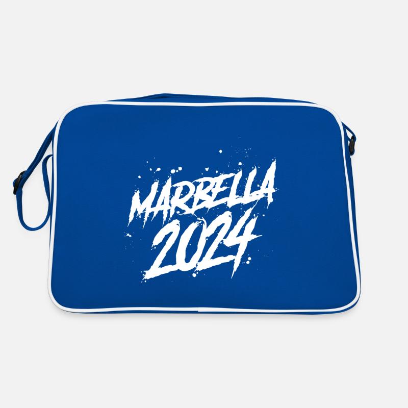 Marbella 2024 Urlaub Team Retro Tasche