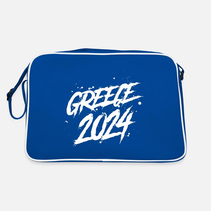 Greece 2024 Urlaub Team Retro Tasche