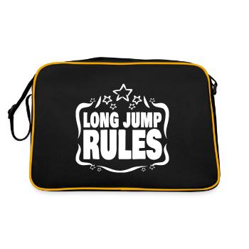 Long Jump Long Jump - Retro Bag - black/gold - Back