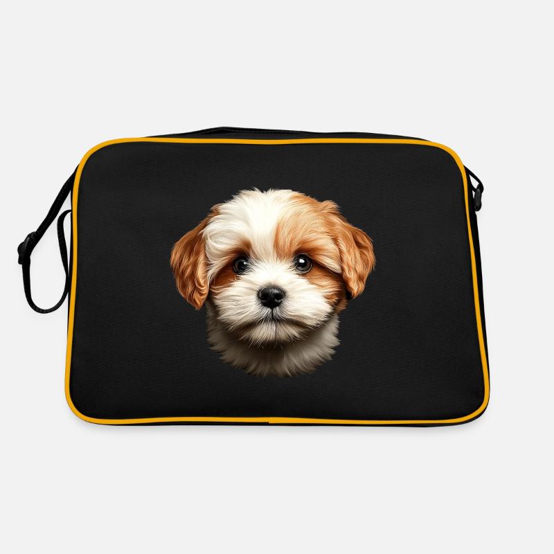 Lhasa Apso Retro Tasche