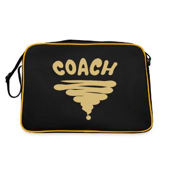 Profession Coach - Retro Bag - black/gold - Back