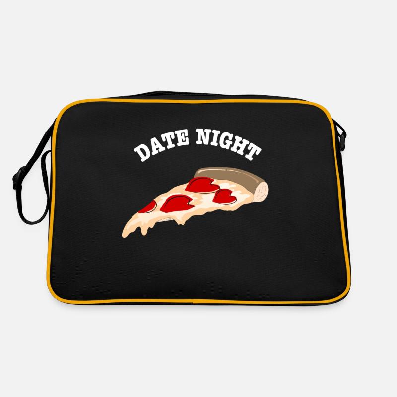 Date Night Pizza Retro Bag