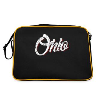 Ohio Tee Shirt Ohio Home Tee 2 - Retro Bag - black/gold - Back