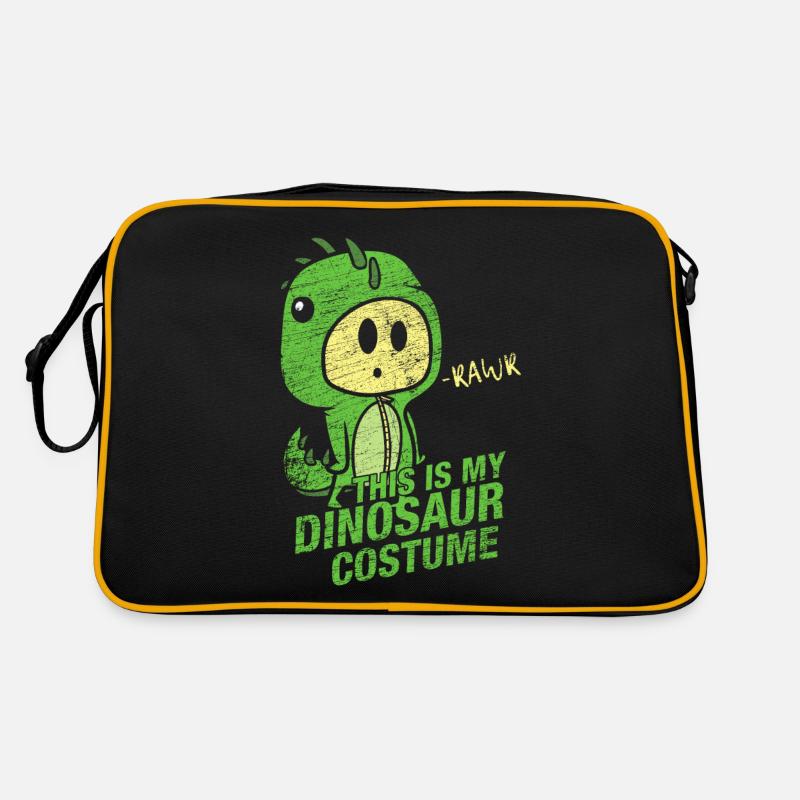 Das ist mein Dinosaurier Kostüm Geschenk Karneval Retro Tasche