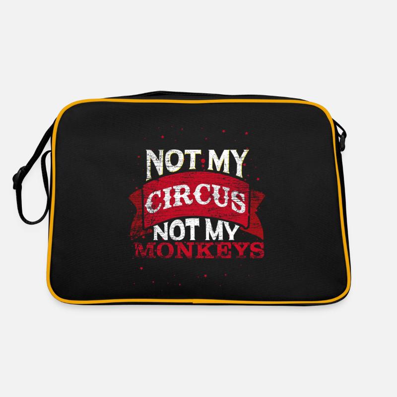Not my circus my monkey gift Cologne Retro Bag