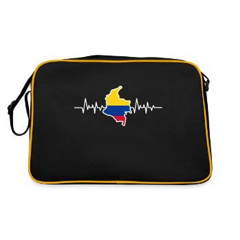 Colombia - Retro Bag - black/gold - Back