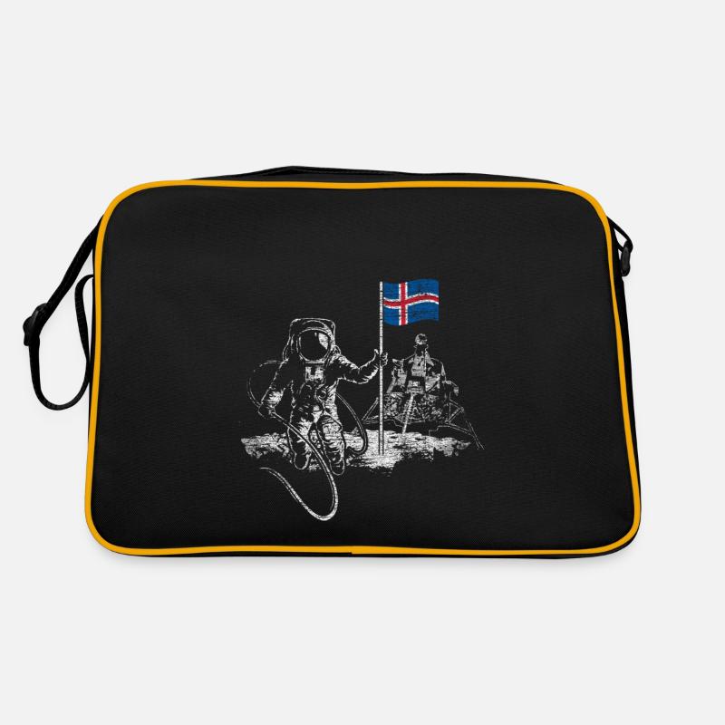 Moon Apollo Island Retro Bag