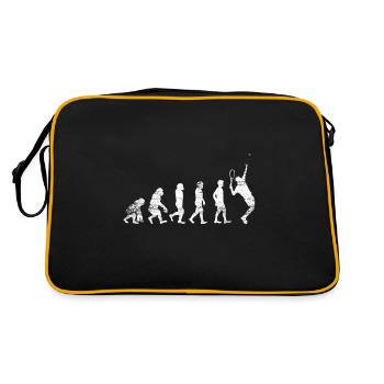 Tennis evolution development ball racket game - Retro Bag - black/gold - Back