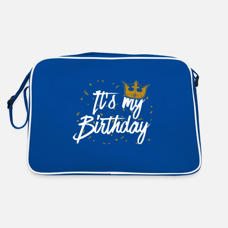 Es ist mein Geburtstag Geschenk Idee Feier Party Retro Tasche
