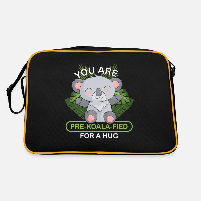 Koala eucalyptus koala bear gift hug Retro Bag