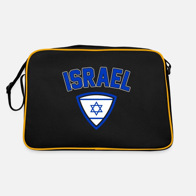 Israël - Sac Retro - noir/or