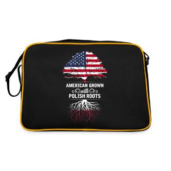 America Poland - Retro Bag - black/gold - Back