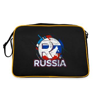 Russie - Sac Retro - noir/or - Dos