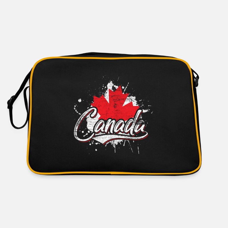 Canada - Sac Retro - noir/or