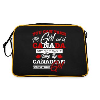 Canada - Retro Bag - black/gold - Back