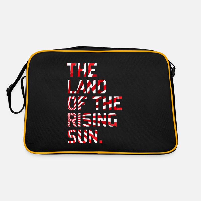 Japon - Sac Retro - noir/or
