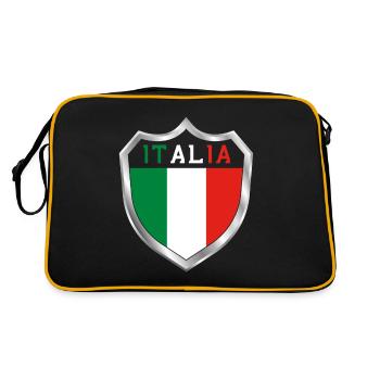 Italia - Sac Retro - noir/or - Dos