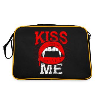 vampire - Retro Bag - black/gold - Back