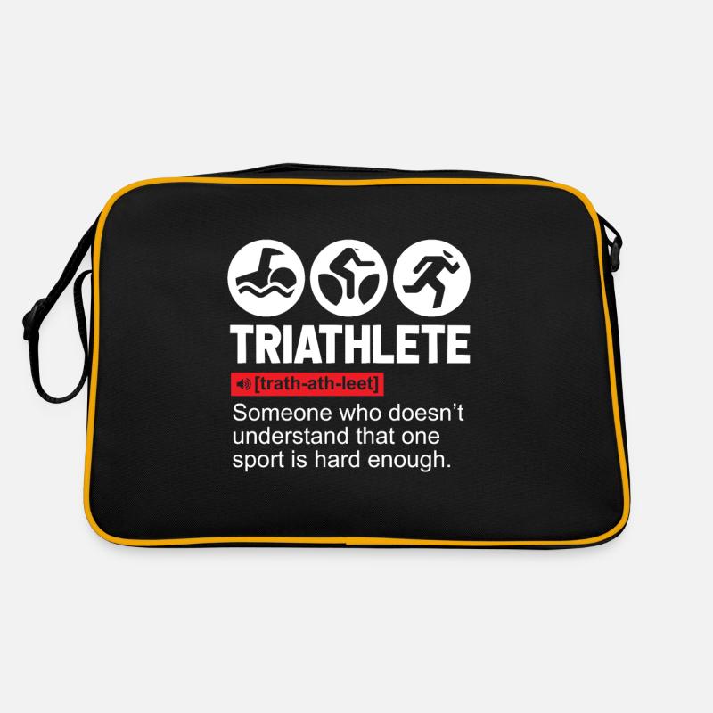 Triathlet Retro Tasche