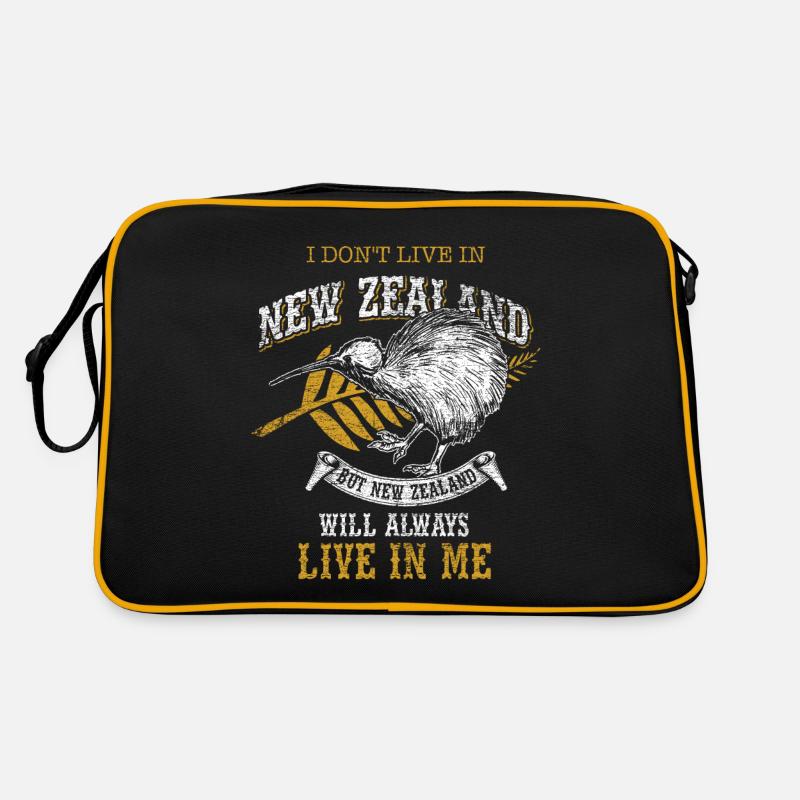 Neuseeland Retro Tasche