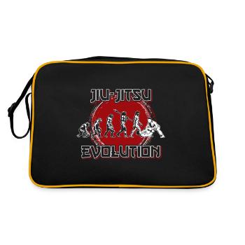 Jiu Jitsu évolution - Sac Retro - noir/or - Dos