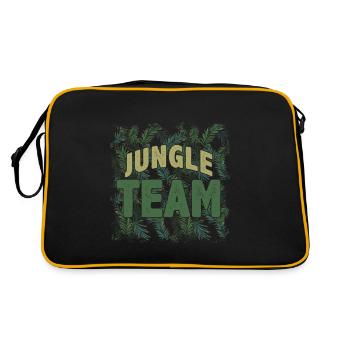 Team jungle - Retro Bag - black/gold - Back