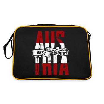 Austria - Retro Bag - black/gold - Back