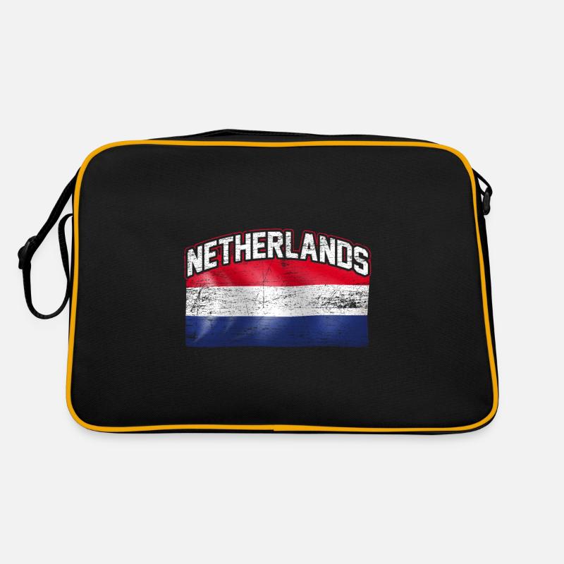 Netherlands flag Retro Bag