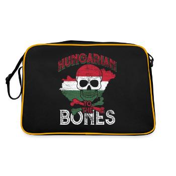 Hongrie - Sac Retro - noir/or - Dos
