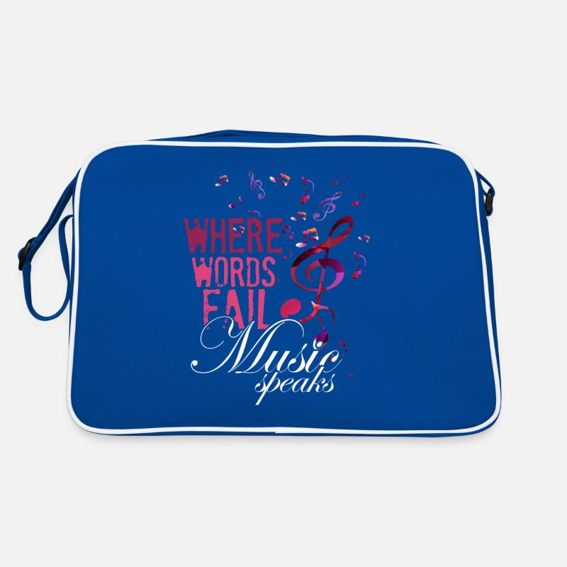 École de musique clef Sac Retro