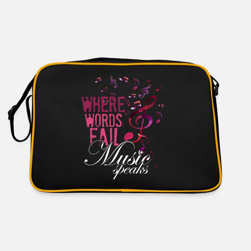 École de musique clef Sac Retro