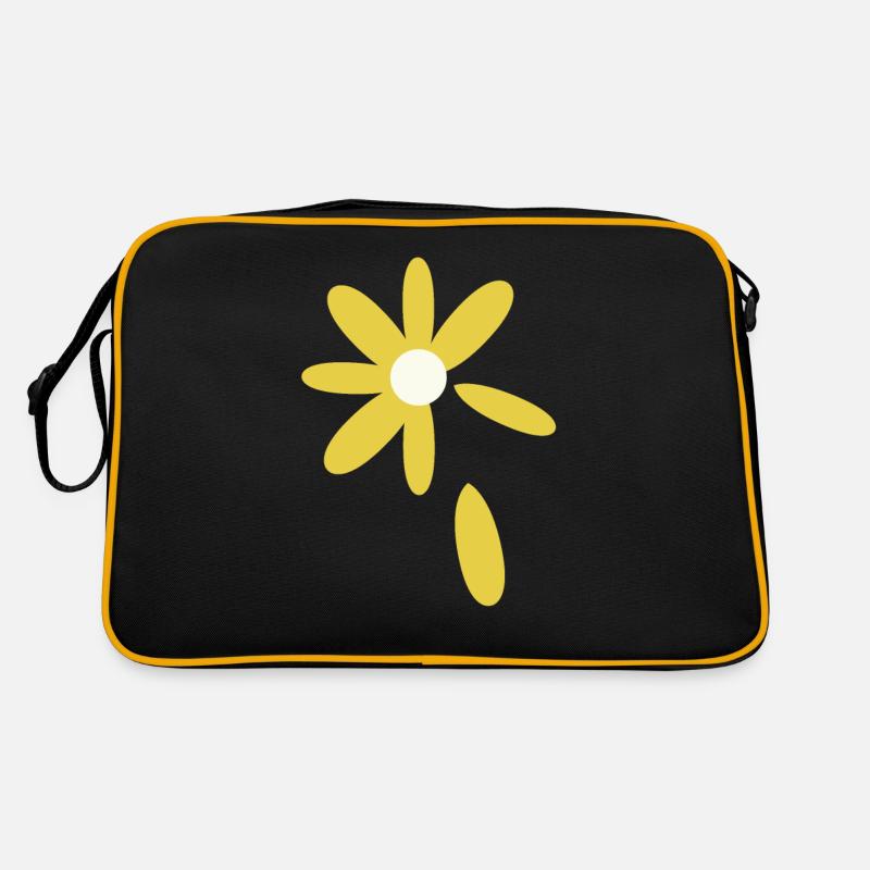 Blume Gerbera Arnika Geschenkidee comic Nelke Retro Tasche