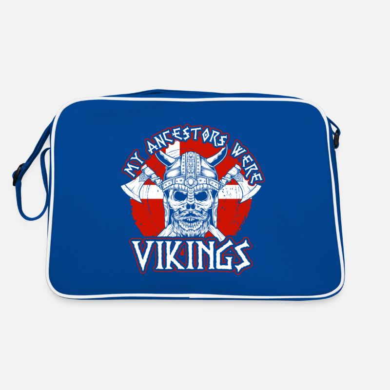 My ancestors were Vikings Denmark Retro Bag