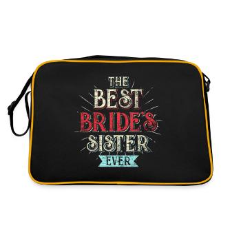 Sister of the bride - Retro Bag - black/gold - Back