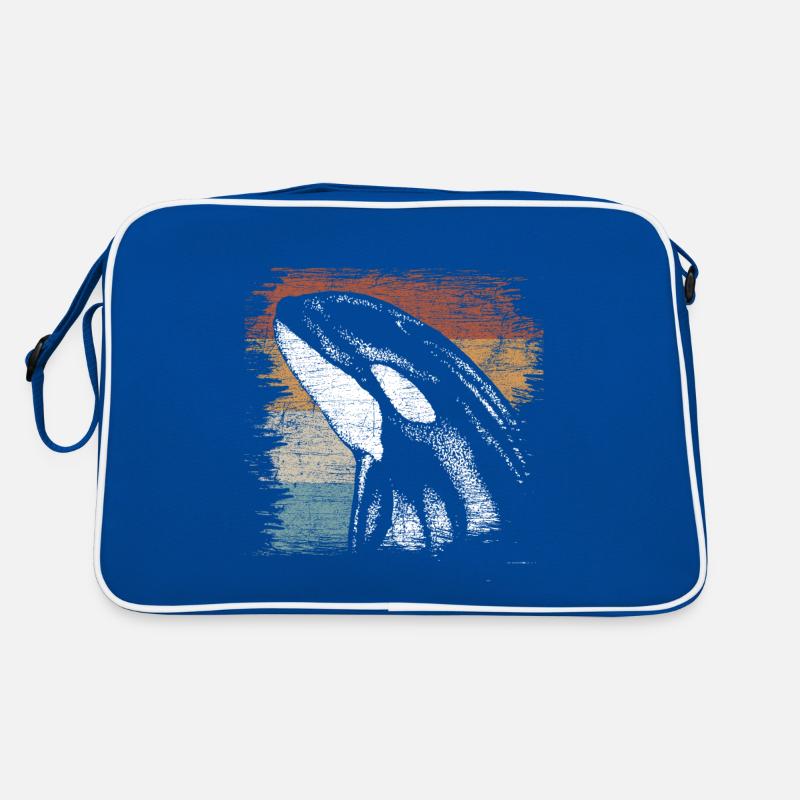 killer whale Retro Bag