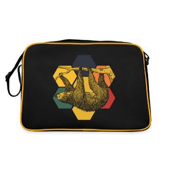 indolence - Sac Retro - noir/or - Dos