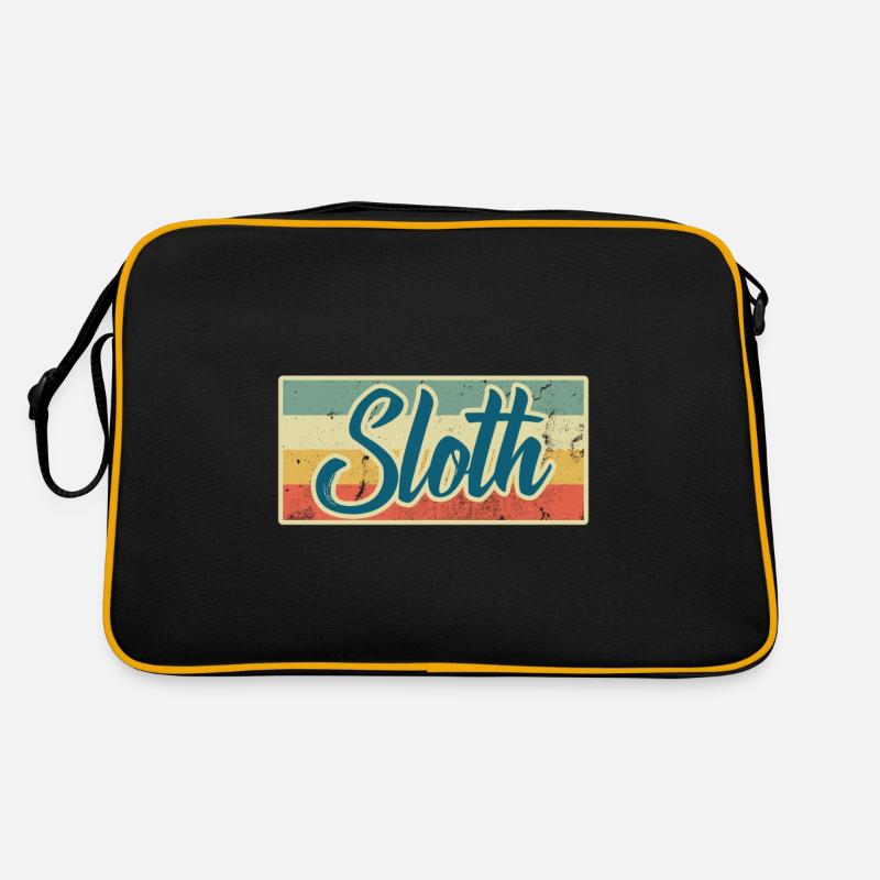 indolence - Sac Retro - noir/or
