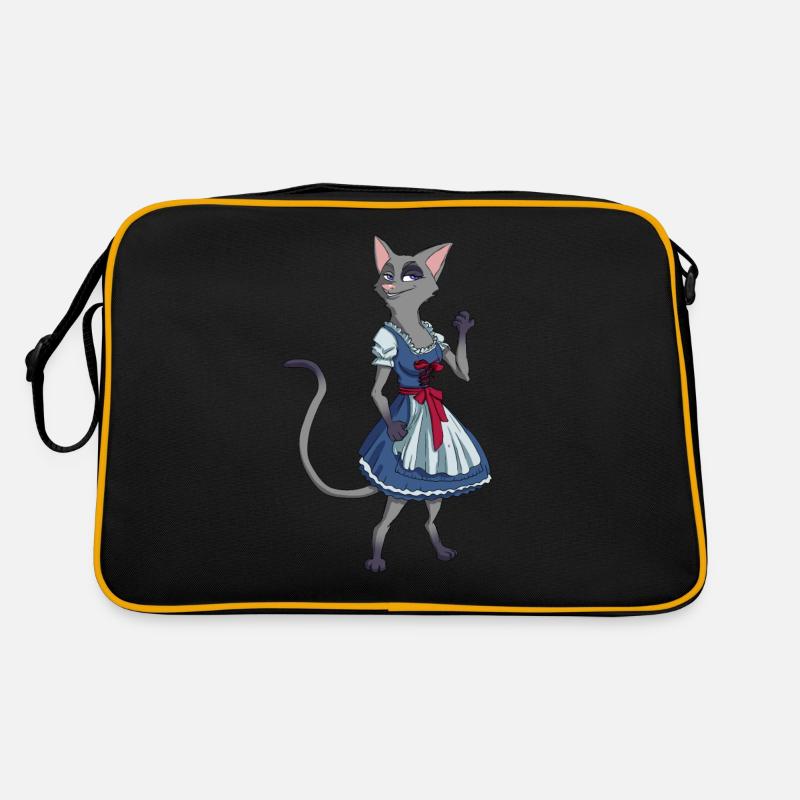 Cat Dirndl Costume Sac Retro