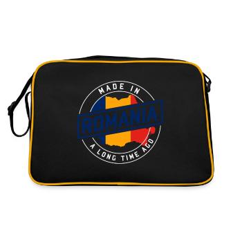 Romania - Retro Bag - black/gold - Back