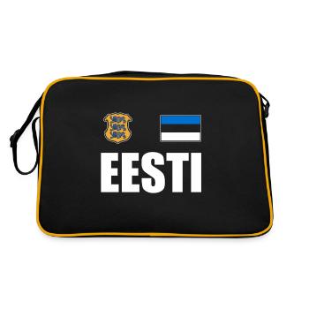 Estonia - Retro Bag - black/gold - Back