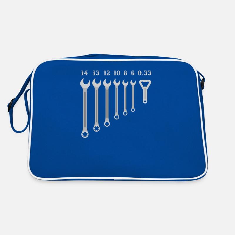 Flaschenöffner Bier Handwerker Geschenk lustig Retro Tasche