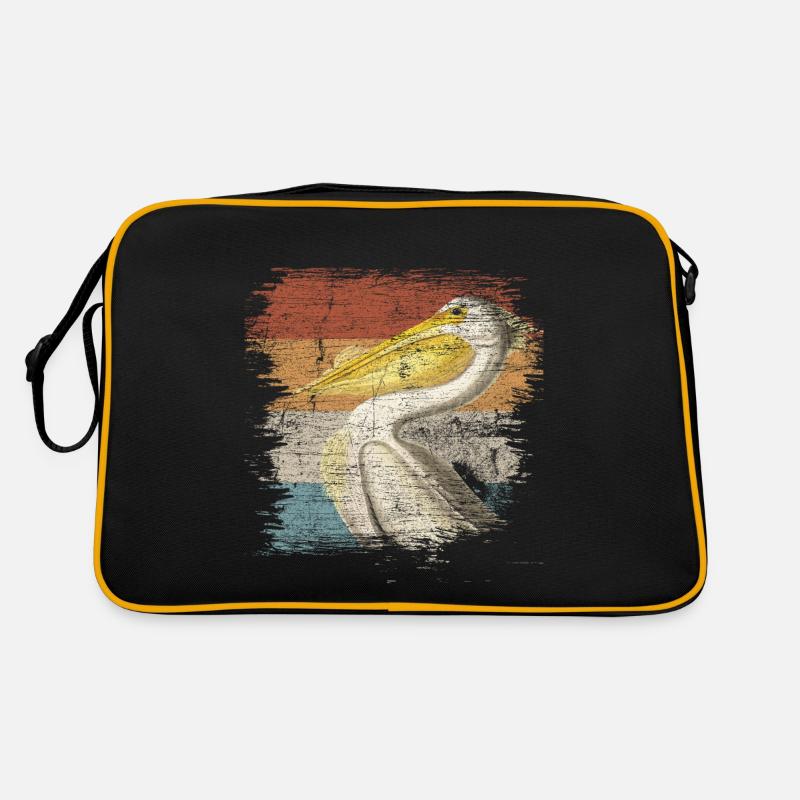 Pelikan - Retro Tasche - Schwarz/Gold