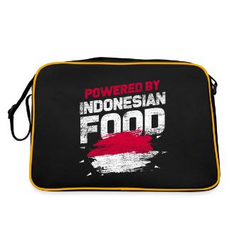 Indonésie Esse Nasi Goreng - Sac Retro - noir/or - Dos