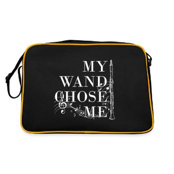 Oboe instrument - Retro Bag - black/gold - Back