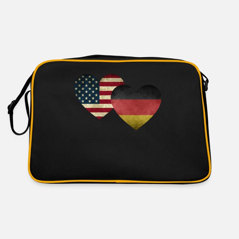 Amour germano-américain Sac Retro