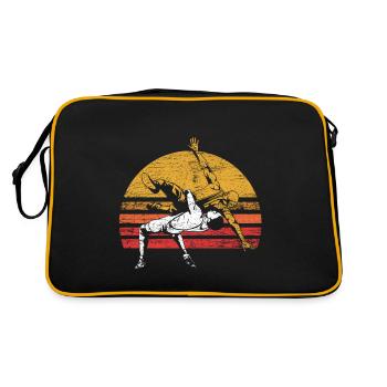 Lutte - Sac Retro - noir/or - Dos