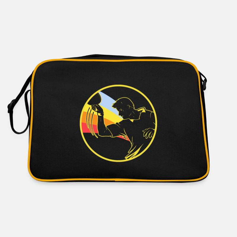 Tischtennis Retro Tasche