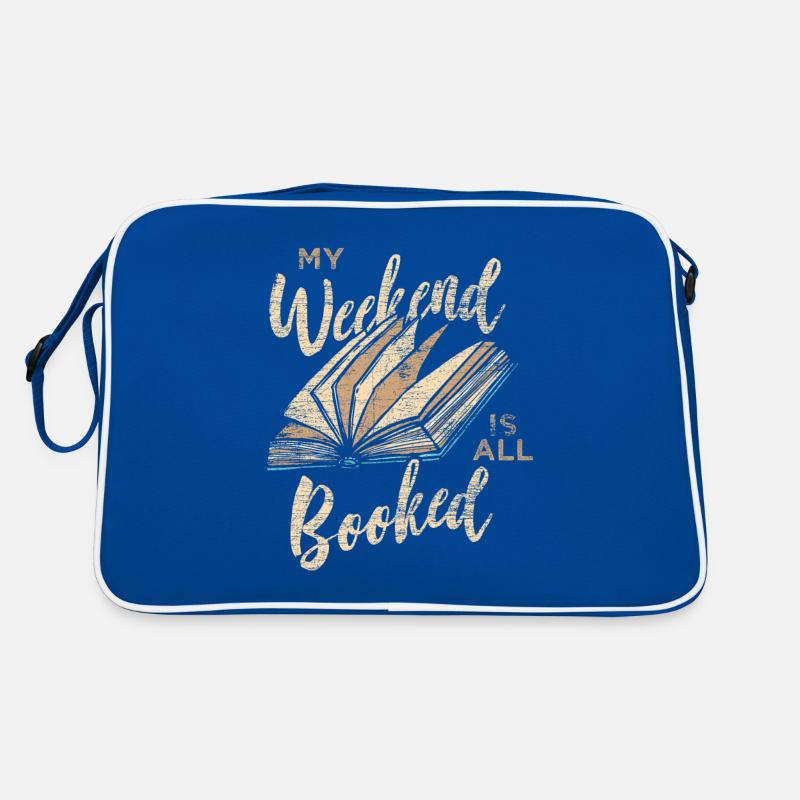 Book books read weekend gift Retro Bag