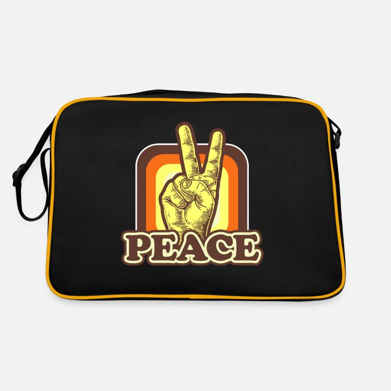 Peace sign Retro Bag