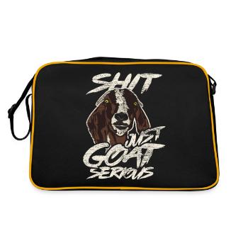 goat - Retro Bag - black/gold - Back